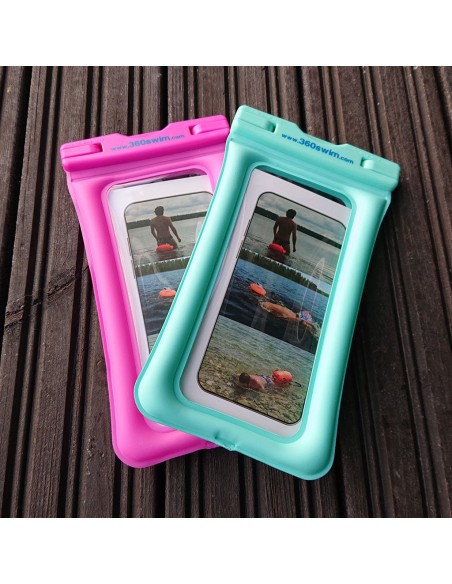 Custodia impermeabile e galleggiante per il telefono