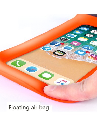 Custodia impermeabile e galleggiante per il telefono