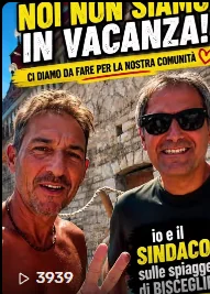 Con il sindaco