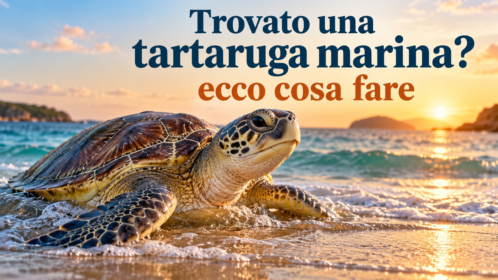 Tartaruga marina ferita o morta: cosa fare e chi chiamare